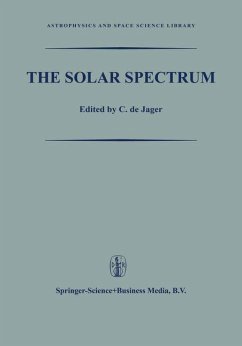 The Solar Spectrum - Jager, C. de;Minnaert, Marcel G. J.;Loparo, Kenneth A.