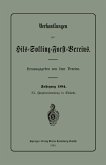 Verhandlungen des Hils-Solling-Forst-Vereins