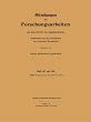 Mitteilungen über Forschungsarbeiten... - Bild 1