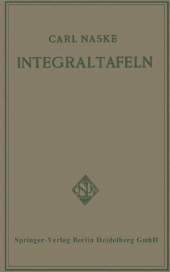 Integraltafeln - Naske, Carl