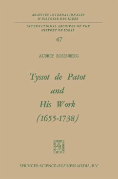 Tyssot de Patot and His Work 1655¿1738 - Rosenberg, Aubrey