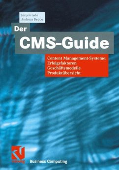 Der CMS-Guide - Lohr, Jürgen;Deppe, Andreas