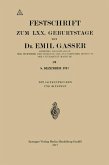 Festschrift Zum LXX. Geburtstage