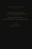 Irreversible Aspects of Continuum Mechanics and Transfer of Physical Characteristics in Moving Fluids