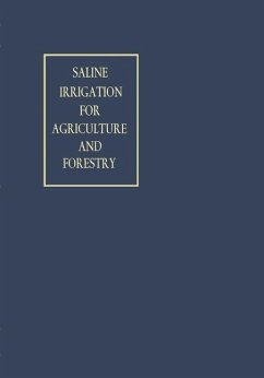 Saline Irrigation for Agriculture and Forestry - Int. Symp. on Plantgrowing with Highly Saline . . . 1965, Na