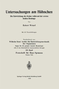 Untersuchungen am Hühnchen - Wetzel, Robert G.