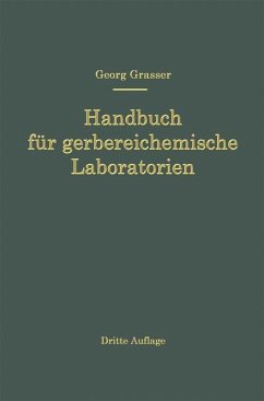 Handbuch für Gerbereichemische Laboratorien