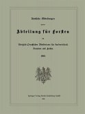 Amtliche Mitteilungen aus der Abteilung für Forsten des Königlich Preußischen Ministeriums für Landwirtschaft, Domänen und Forsten Amtliche Mitteilungen aus der Abteilung für Forsten des Königlich Preußischen Ministeriums für Landwirtschaft, Domänen und Forsten