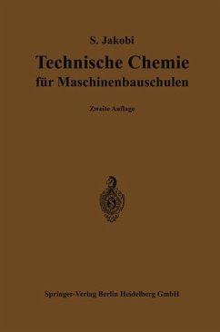 Technische Chemie für Maschinenbauschulen