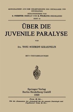 Über die Juvenile Paralyse