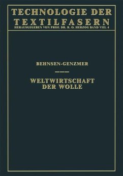 Weltwirtschaft der Wolle - Behnsen, Henry;Genzmer, Werner