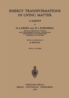 Energy Transformations in Living Matter - Krebs, Hans A.;Kornberg, H. L.