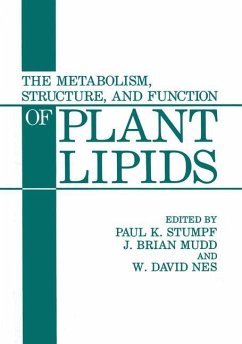 The Metabolism, Structure, and Function of Plant Lipids - Stumpf, Paul K.;Mudd, J. Brian;Nes, W. David