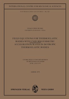 Field Equations for Thermoelastic Bodies with Uniform Symmetry - Wang, Chao-Chen