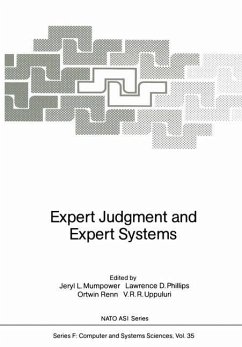 Expert Judgment and Expert Systems