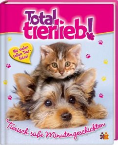Cover Total tierlieb!, Tierisch süße Minutengeschichten