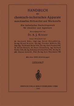 Handbuch der chemisch-technischen Apparate maschinellen Hilfsmittel und Werkstoffe - Krause, Ernst;Möhrle, Theodor;Moser, Ferdinant