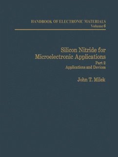 Silicon Nitride for Microelectronic Applications - Milek, J. T.
