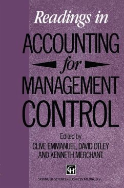 Readings in Accounting for Management Control - Clive Emmanuel, David Otley and Kenneth Merchant