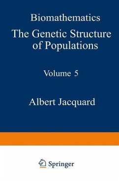 The Genetic Structure of Populations - Jacquard, A.