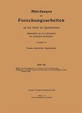Mitteilungen über Forschungsarbeiten auf dem Gebiete des Ingenieurwesens Mitteilungen über Forschungsarbeiten auf dem Gebiete des Ingenieurwesens