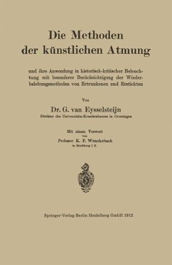 Die Methoden der künstlichen Atmung