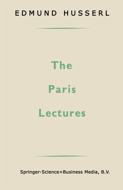 The Paris Lectures - Husserl, Edmund