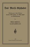 Das Morse-Alphabet