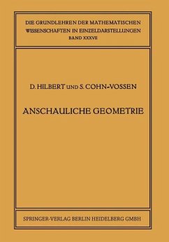 Anschauliche Geometrie - Hilbert, David;Cohn-Vossen, Stefan