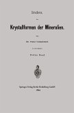 Index der Krystallformen der Mineralien Index der Krystallformen der Mineralien