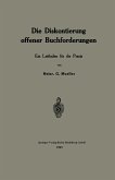 Die Diskontierung offener Buchforderungen