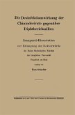 Die Desinfektionswirkung der Chininderivate gegenüber Diphtheriebazillen