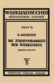 Die Zerspanbarkeit der Werkstoffe Die Zerspanbarkeit der Werkstoffe