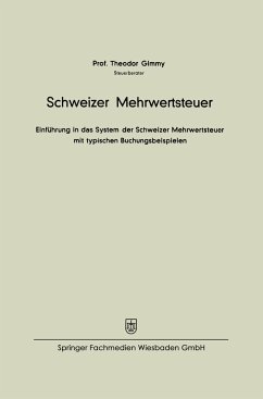Schweizer Mehrwertsteuer - Gimmy, Theodor