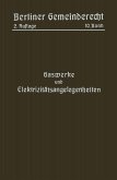 Gaswerke und Elektrizitätsangelegenheiten