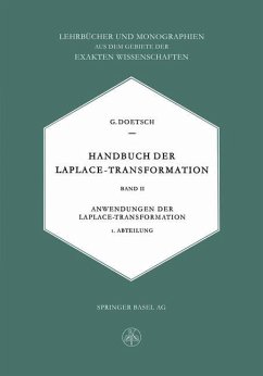 Handbuch der Laplace-Transformation - Doetsch, Gustav