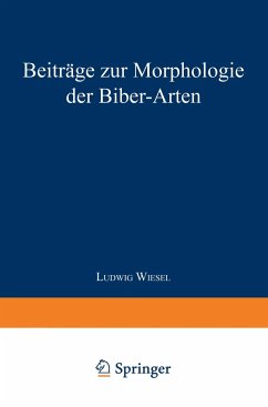 Beiträge zur Morphologie der Biber-Arten - Wiesel, Ludwig
