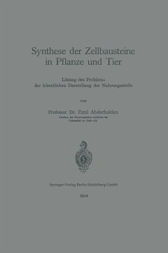 Synthese der Zellbausteine in Pflanze und Tier