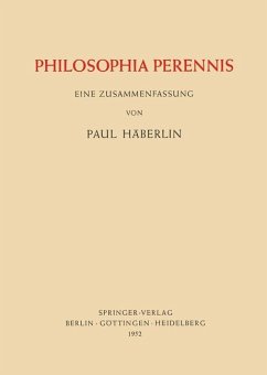 Philosophia Perennis - Häberlin, Paul
