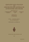 Quellen und Studien ¿ur Geschichte der Mathematik Astronomie und Physik Quellen und Studien ¿ur Geschichte der Mathematik Astronomie und Physik
