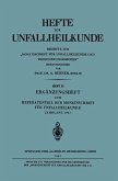 Ergänzungsheft zum Referatenteil der Monatsschrift für Unfallheilkunde