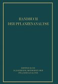 Allgemeine Methoden der Pflanzenanalyse Allgemeine Methoden der Pflanzenanalyse