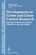 Developments in Crime and Crime Control... - Bild 1