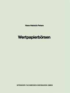 Wertpapierbörsen - Peters, Hans Heinrich