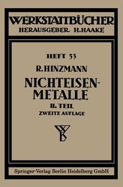 Nichteisenmetalle - Hinzmann, Reinhold