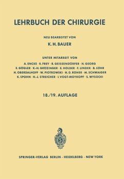 Lehrbuch der Chirurgie - Garre, Carl;Stich, Rudolf;Bauer, Karl H.