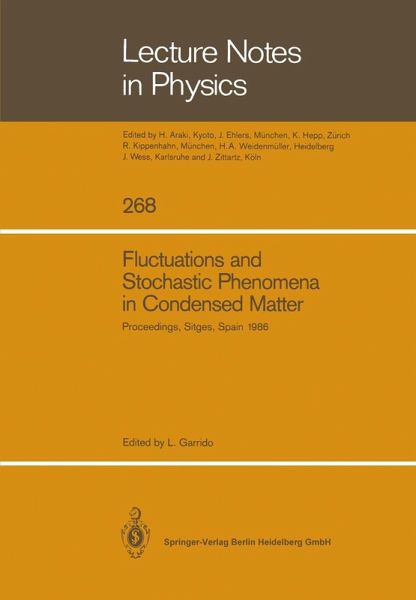 Fluctuations and Stochastic Phenomena in Condensed Matter