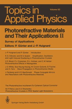 Photorefractive Materials and Their Applications II