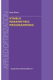 Stable Parametric Programming Stable Parametric Programming