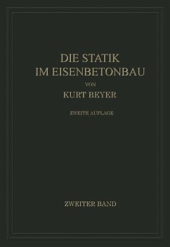 Die Statik im Eisenbetonbau - Beyer, Kurt